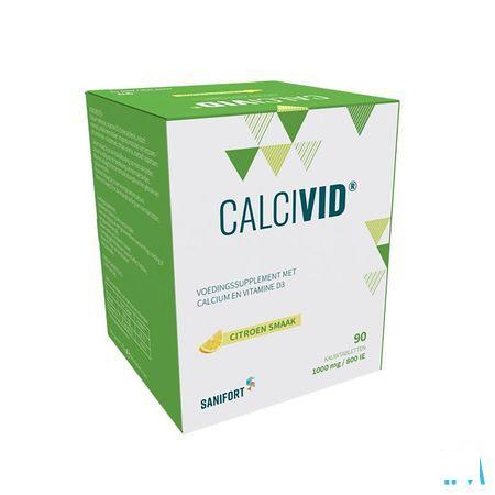 Calcivid 1000 mg/800IELemon Chew 90 