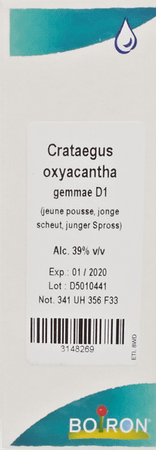 Crataegus Oxyacantha Gemmo D1 60 ml  -  Boiron