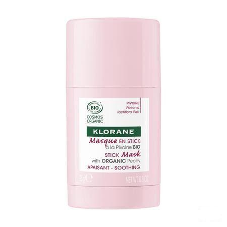 Klorane Gezicht Masker Stick Bio Pioenroos 25 g