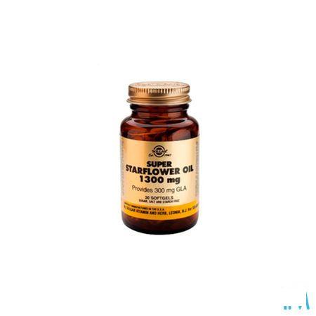 Super Starflower Oil 1300 mg (300 mg Gla) Softgel 30  -  Solgar Vitamins