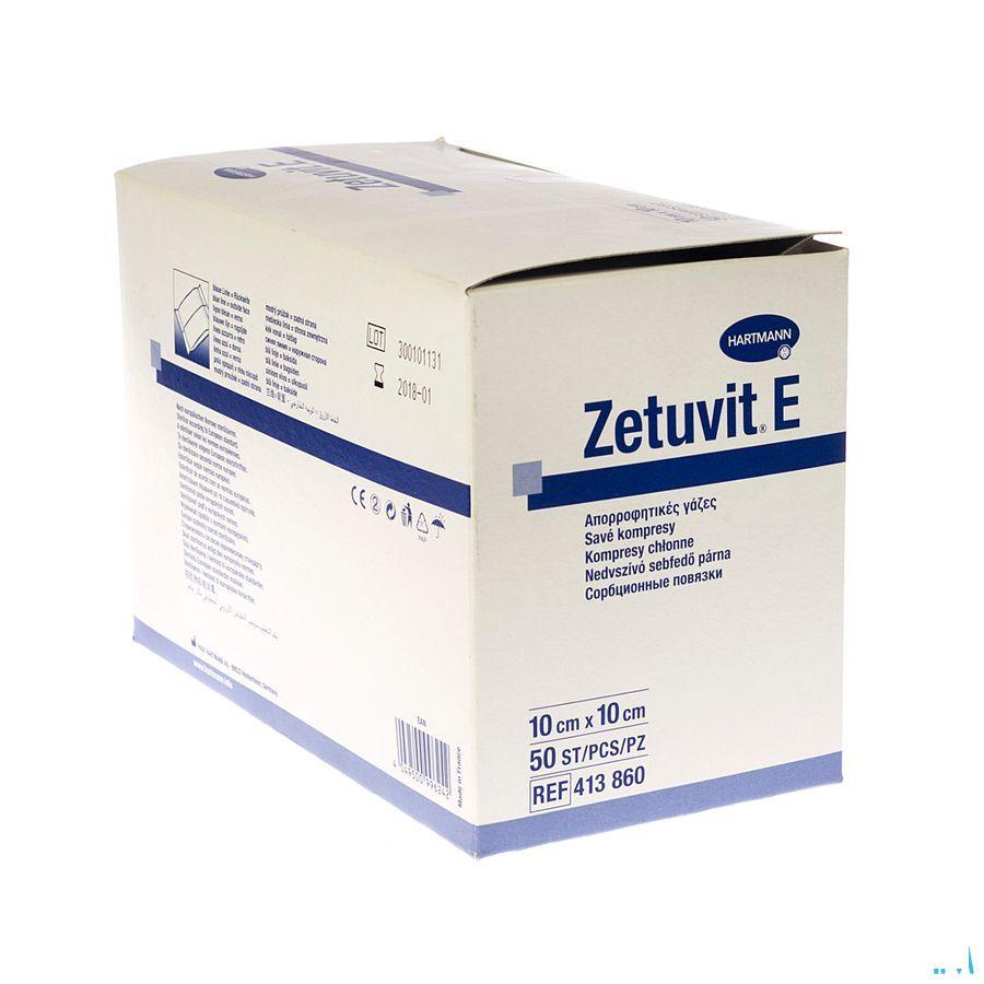 Zetuvit E 10x10cm Nst. 50 P/s  -  Hartmann