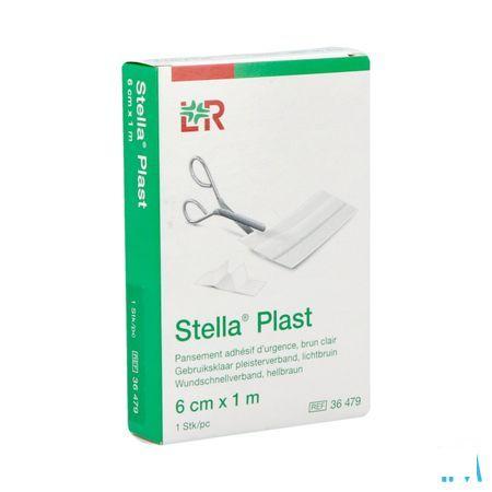 Stellaplast Kleefpleister + Schaar 6cmx1m 36479  -  Lohmann & Rauscher