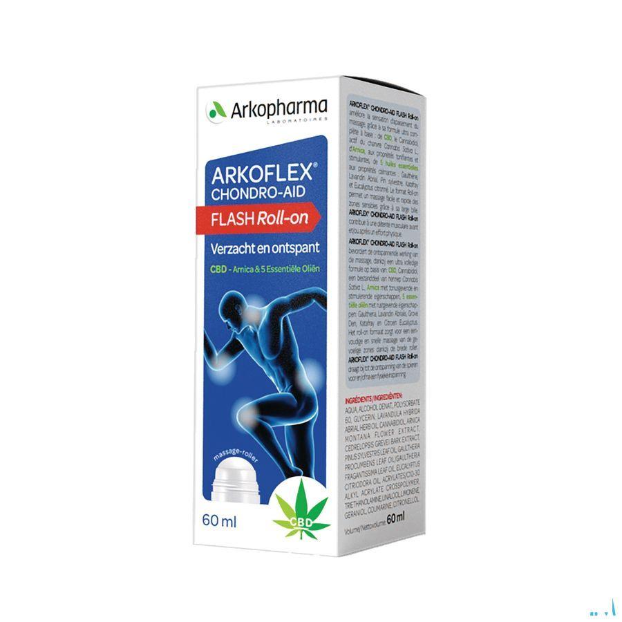 Arkoflex Chondro-Aid Flash Roll On Tube 60ml  -  Arkopharma 