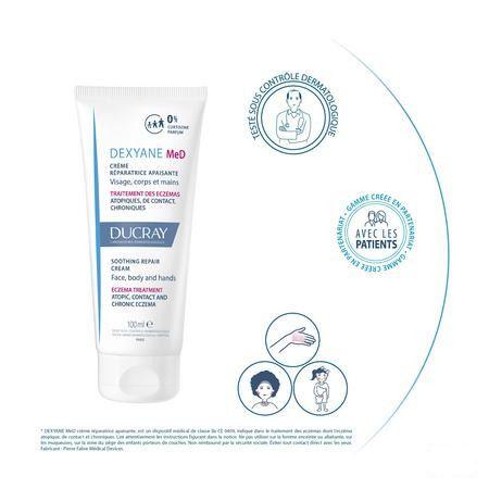 Ducray Dexyane Med Creme Reparatrice Apais. 100 ml