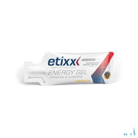 Etixx Ginseng & guarana Energy Gel Passion Fruit 12x50 gr