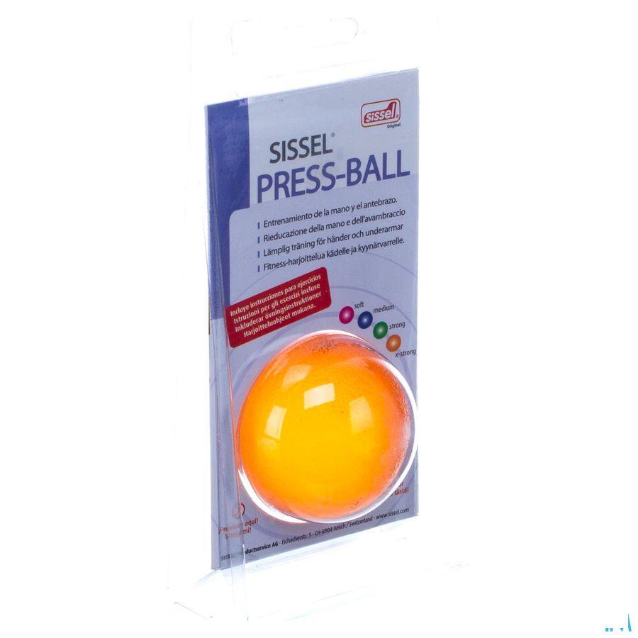Sissel Press Ball X-strong Oranje  -  Sissel