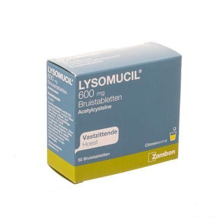 Lysomucil 600 Comprimes Effervescents 30 X 600 mg