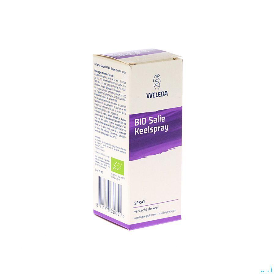 Weleda Keelspray Salie Bio 20 ml  -  Weleda