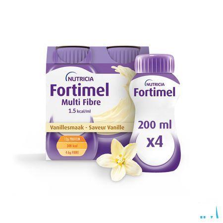 Fortimel Multifiber 1.5Kcal Vanille 4 x 200 ml