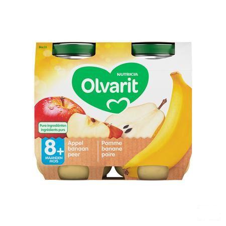 Olvarit Appel Banaan Peer 2x200 gr 8m59  -  Nutricia