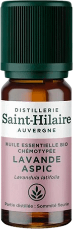 Lavande Aspic Bio Huile Essentielle 10 ml  -  Bioholistic Diffusion