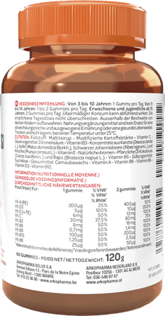 Arko Junior Multivitamines Gummies 60