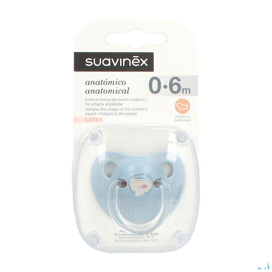Suavinex Fopspeen Latex Anatom. 0-6m