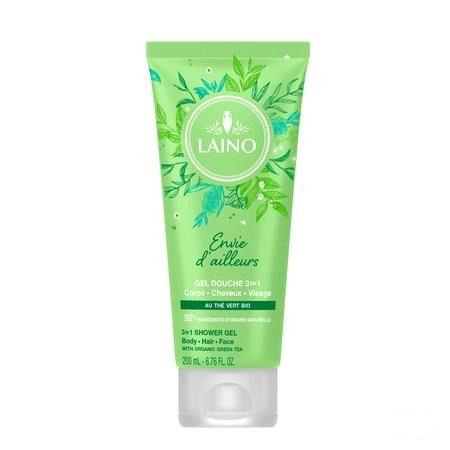 Laino Douchegel 3In1 Groene Thee Tube 200 ml
