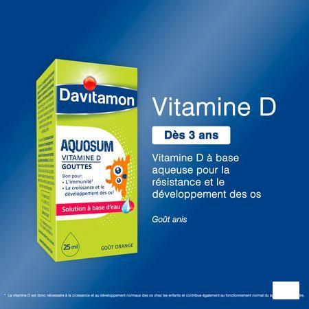 Davitamon Vitamin D Aquosum Druppels 25 ml