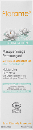Florame Hydra Masque Visage Ressourcant Bio 65 ml  -  Natur'Inov