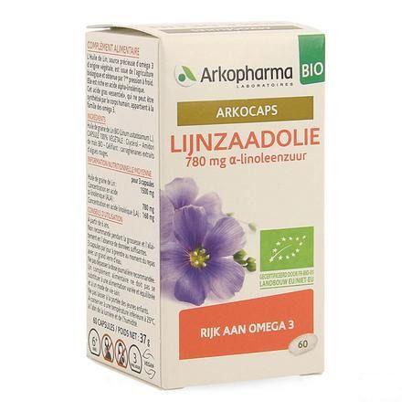 Arkogelules Huile De Lin Bio 60 Gell  -  Arkopharma
