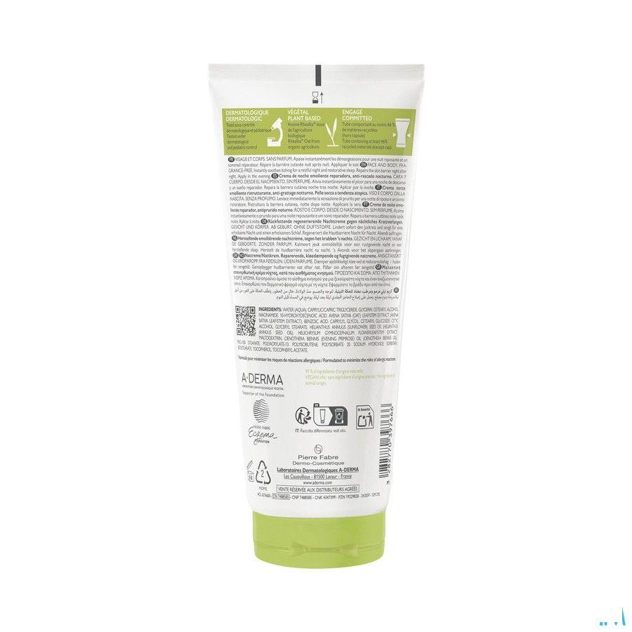Aderma Exomega Control Herst. Emol. Nacht Cr 200 ml