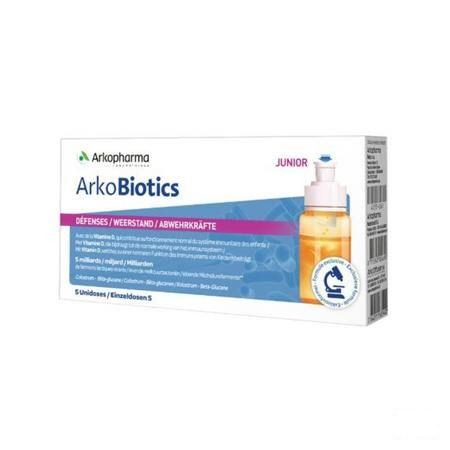 Arkobiotics Defenses Junior Fl 5X10 ml  -  Arkopharma