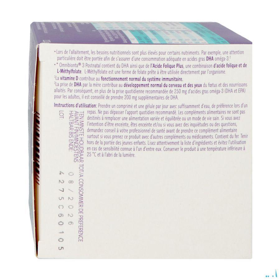 Omnibionta Postnatal 3 Borstv.8Wek Tabl 56+Caps 56