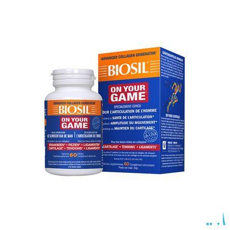Biosil On Your Game Capsule 60  -  Bio Minerals