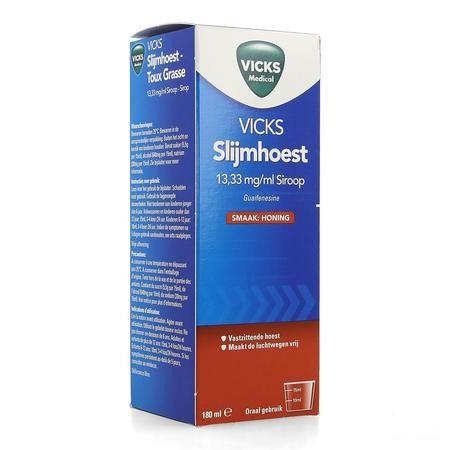Vicks Expectorant Miel 13,33 mg/ml Sirop 180 ml