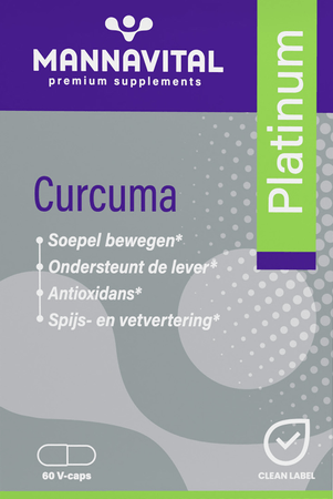 Mannavital Curcuma Platinum V-Capsule 60
