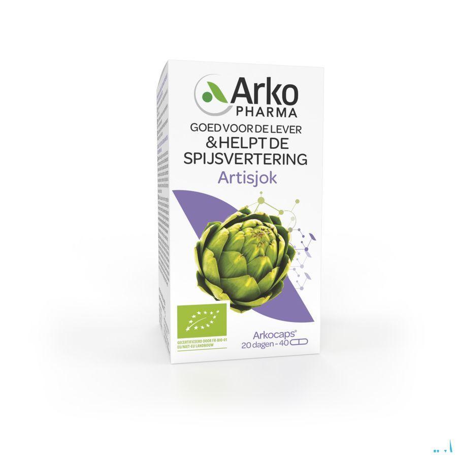 Arkogelules Artichaut Bio Capsule 40  -  Arkopharma