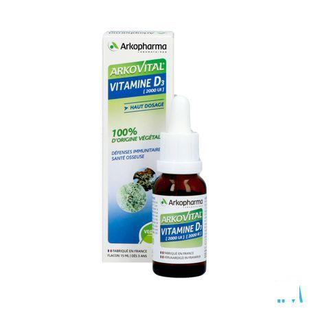 Arkovital Vit D3 & E Vegetales Fl 20ml  -  Arkopharma 