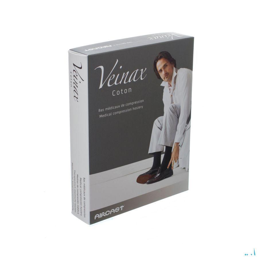 Veinax Kous Katoen Man 2 Lang Zwart Maat 5