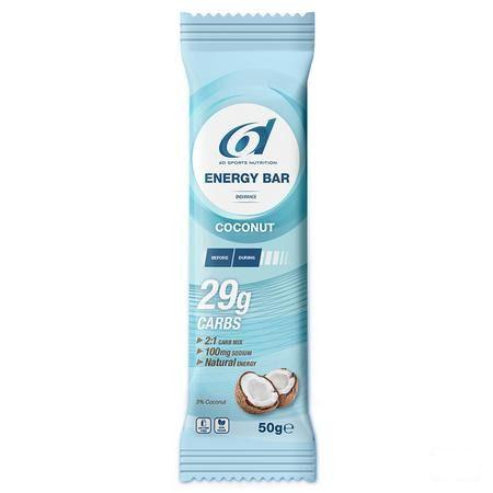 6D Energy Bar Coconut 6X50 g