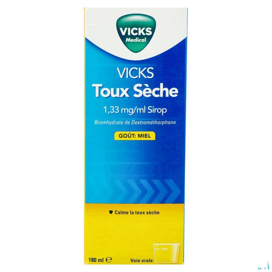 Vicks Droge Hoest Siroop 180 ml