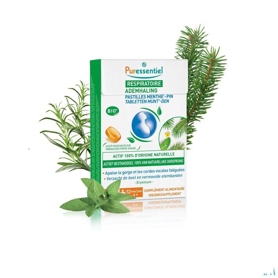 Puressentiel Respiratoire Menthe Pin Past 20