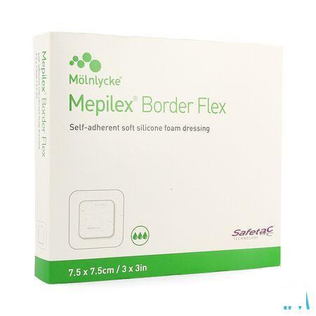 Mepilex Border Flex Pansement 7,5x7,5cm 5 595200  -  Molnlycke Healthcare