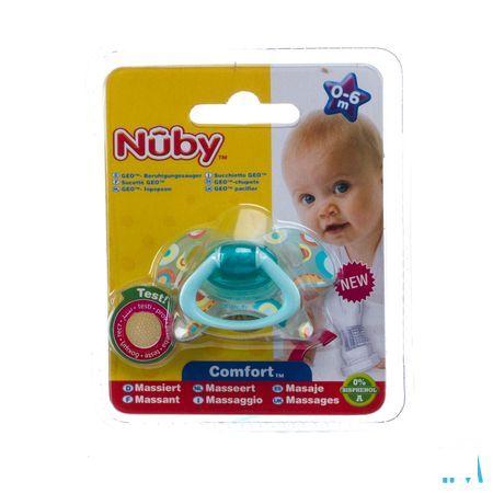 Nuby Geoac Orthodontische Fopspeen - 0-6m  -  New Valmar