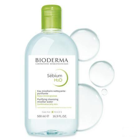 Bioderma Sebium H2o Micellaire Oplossing Vh 500 ml