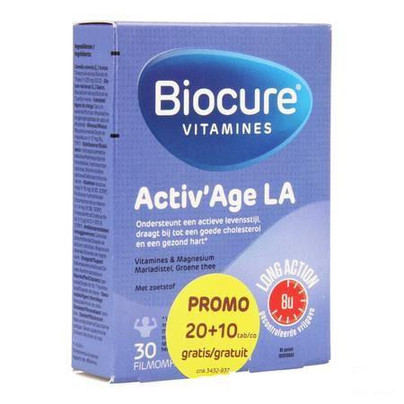 Biocure Activ Age La Filmomhulde tabl 20 + 10