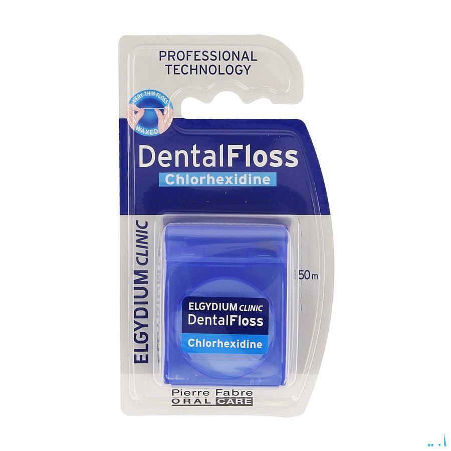 Elgydium Clinic Dentalfloss Chlorhexidine 50m