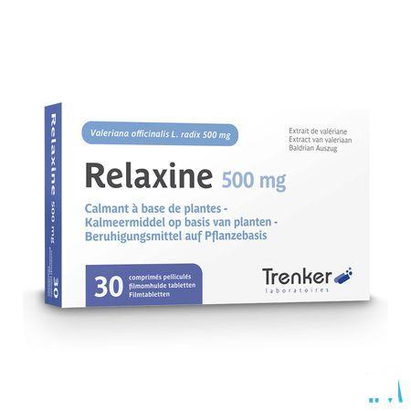 Relaxine 500 mg Filmomhulde Tabletten 30  -  Trenker