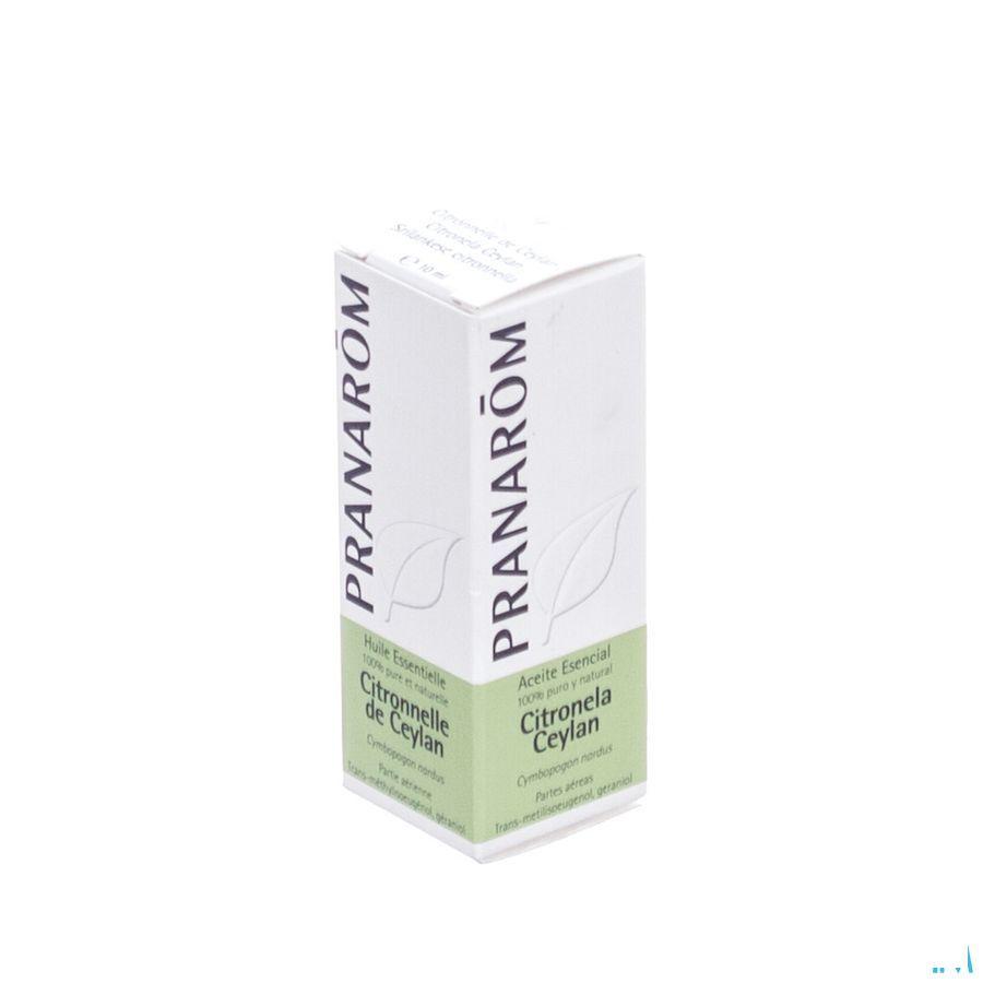 Citronnella Ceylan Essentiele Olie 10 ml  -  Pranarom