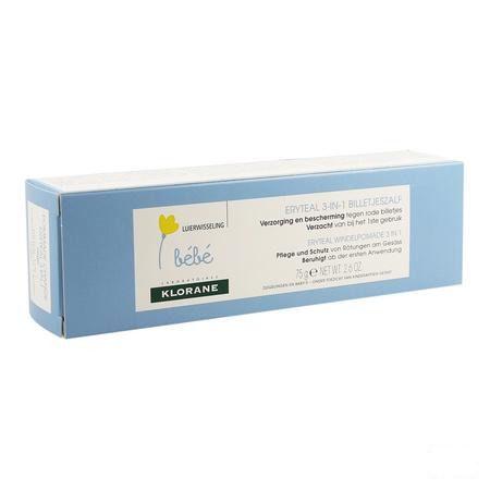 Klorane Baby Eryteal Creme Luierwissel 75 gr