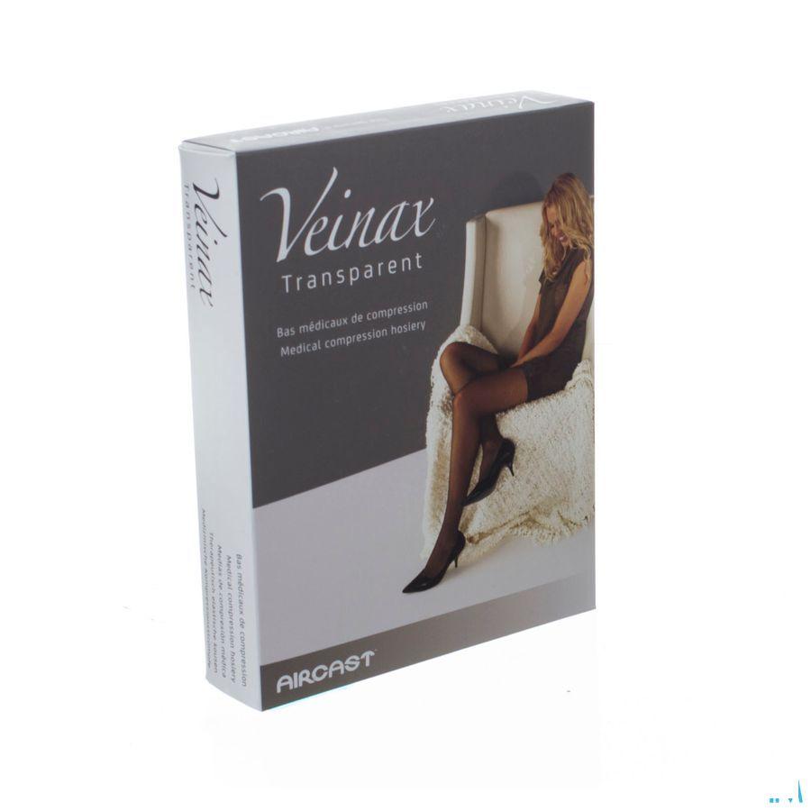Veinax Bas-autofix. Transp. 2 Long Noir Taille 2