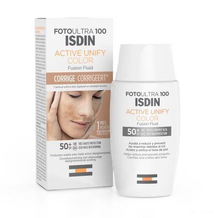 Isdin Fotoultra Active Unify Color Ip50 + 50 ml  -  Isdin