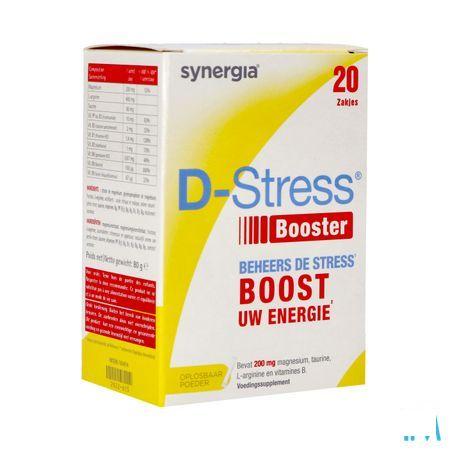 D-stress Booster Poeder Zakje 20- Synergia
