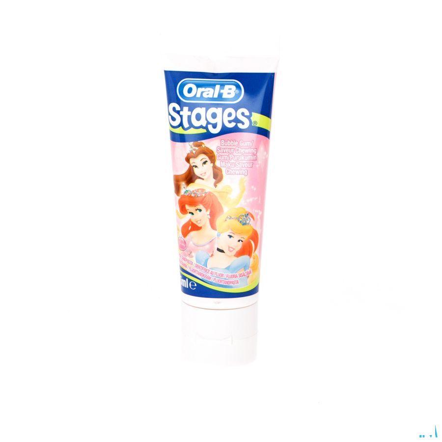 Oral B Dentifrice Stages Power Rang./Princess 75ml