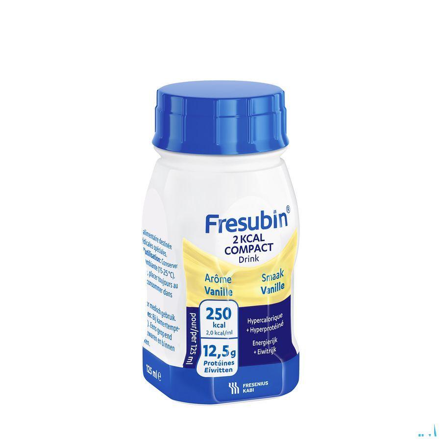 Fresubin 2 Kcal Compact Drink Vanille Fl 4X125ml