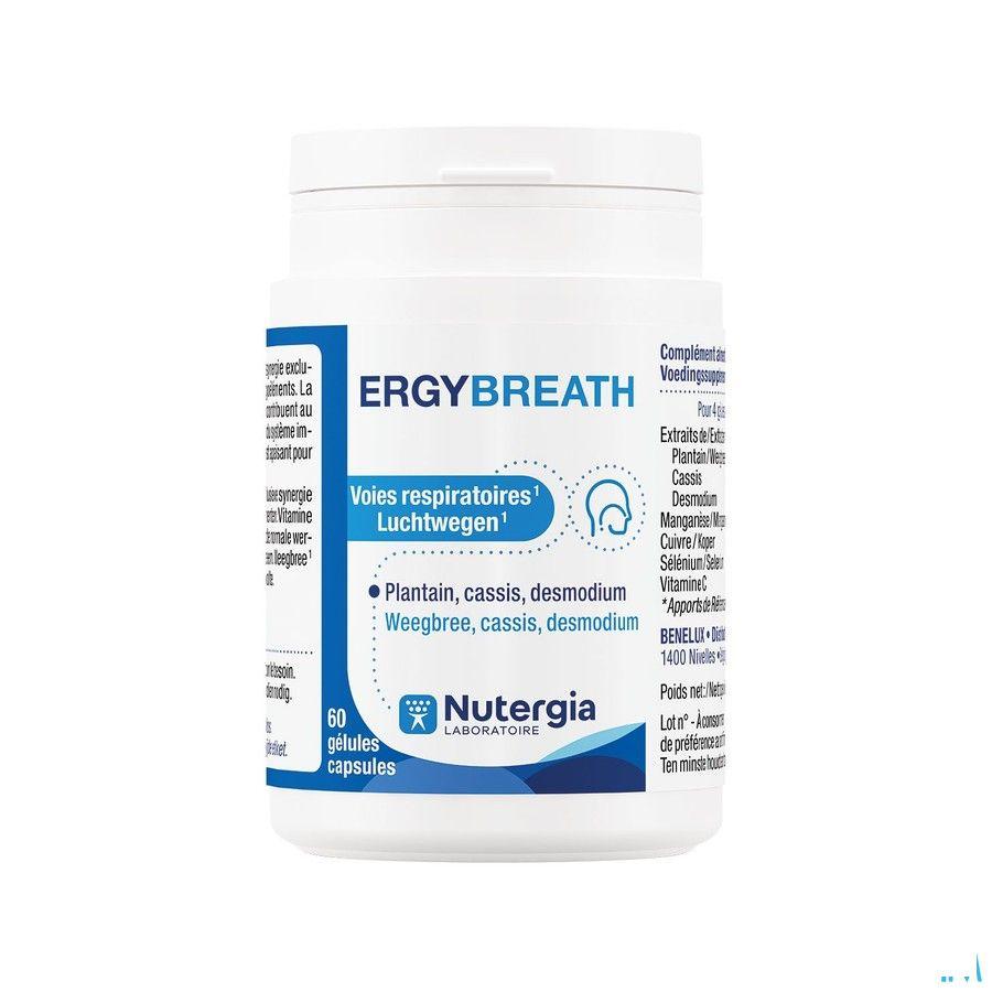 Ergybreath Caps 60  -  Laboratoire Nutergia