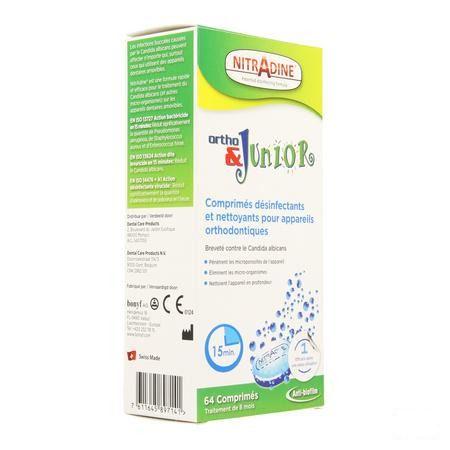 Nitradine Ortho & Junior Tabletten 64  -  Dental Care Products