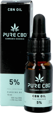 Pure Cbd 250 mg Cbn 500 mg Oil Full Spectrum 5% 10 ml