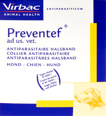 Preventef Halsband Hond
